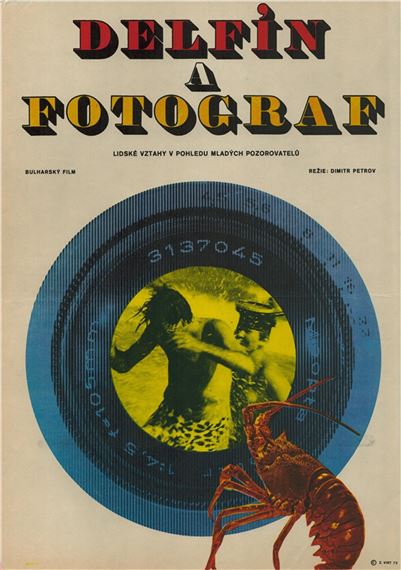 Delfín a fotograf by Zdeněk Virt, 1973