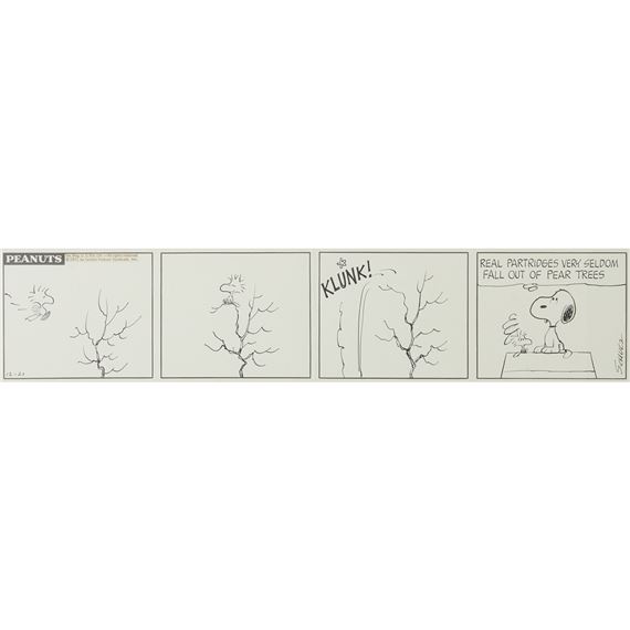 Charles Schulz | Peanuts Daily Comic Strip (1973) | MutualArt