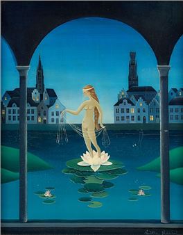 La Vénus des villes. - Christine Dhanani (20-th Century)