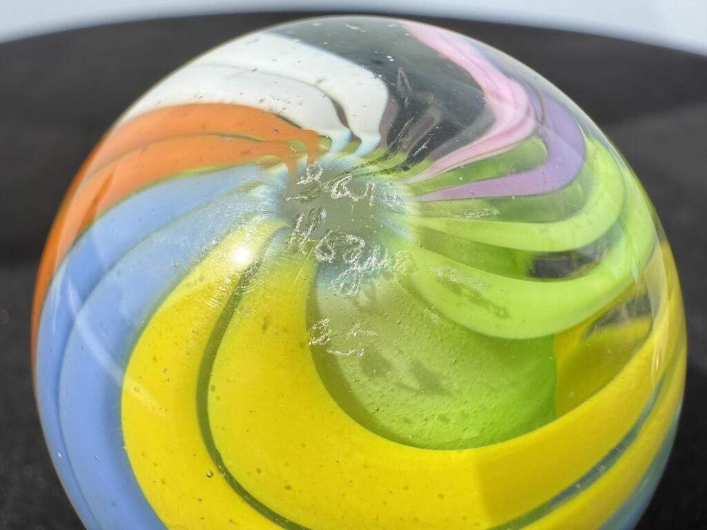 Sam Hogue | Sam Hogue Art Glass Marble | MutualArt