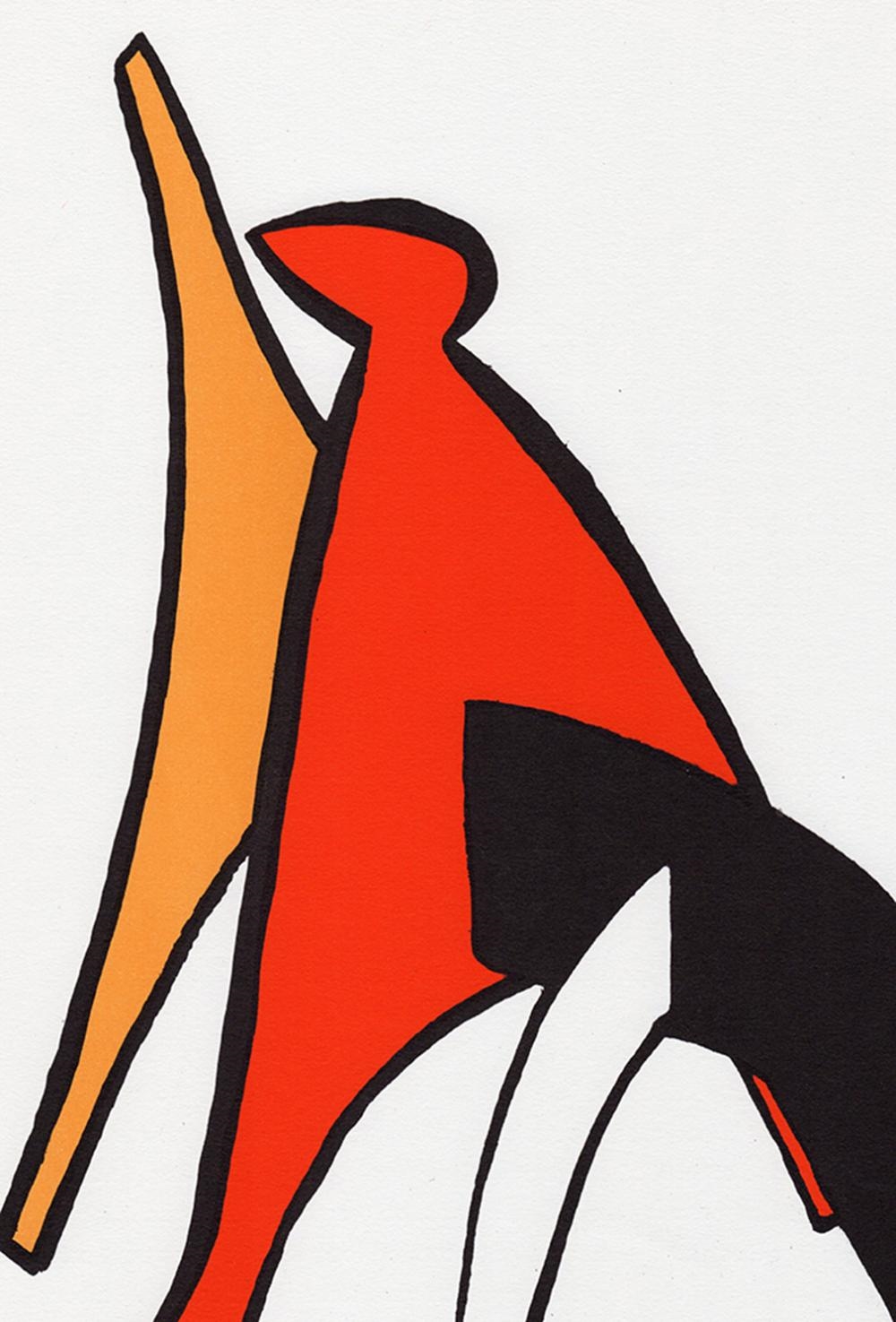 Artwork by Alexander Calder, Stabiles, Made of Color lithograph