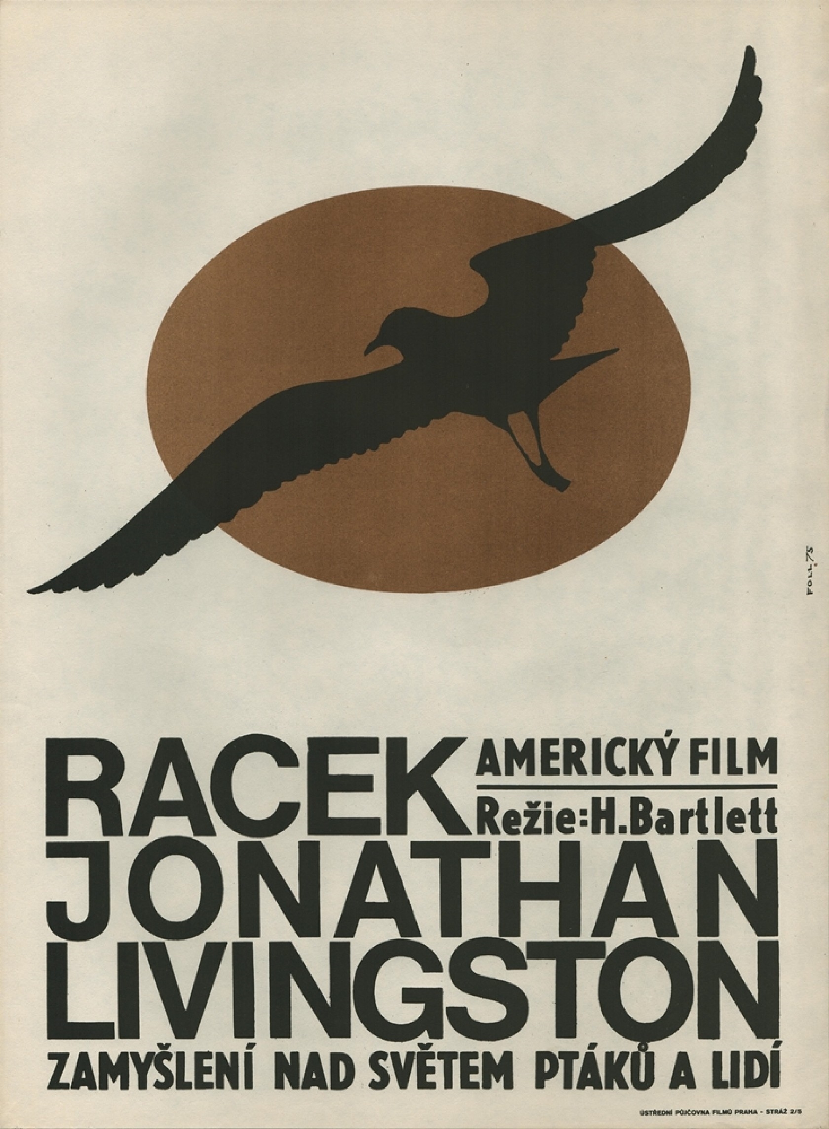 Artwork by Dobroslav Foll, Racek, Made of print on cardboard