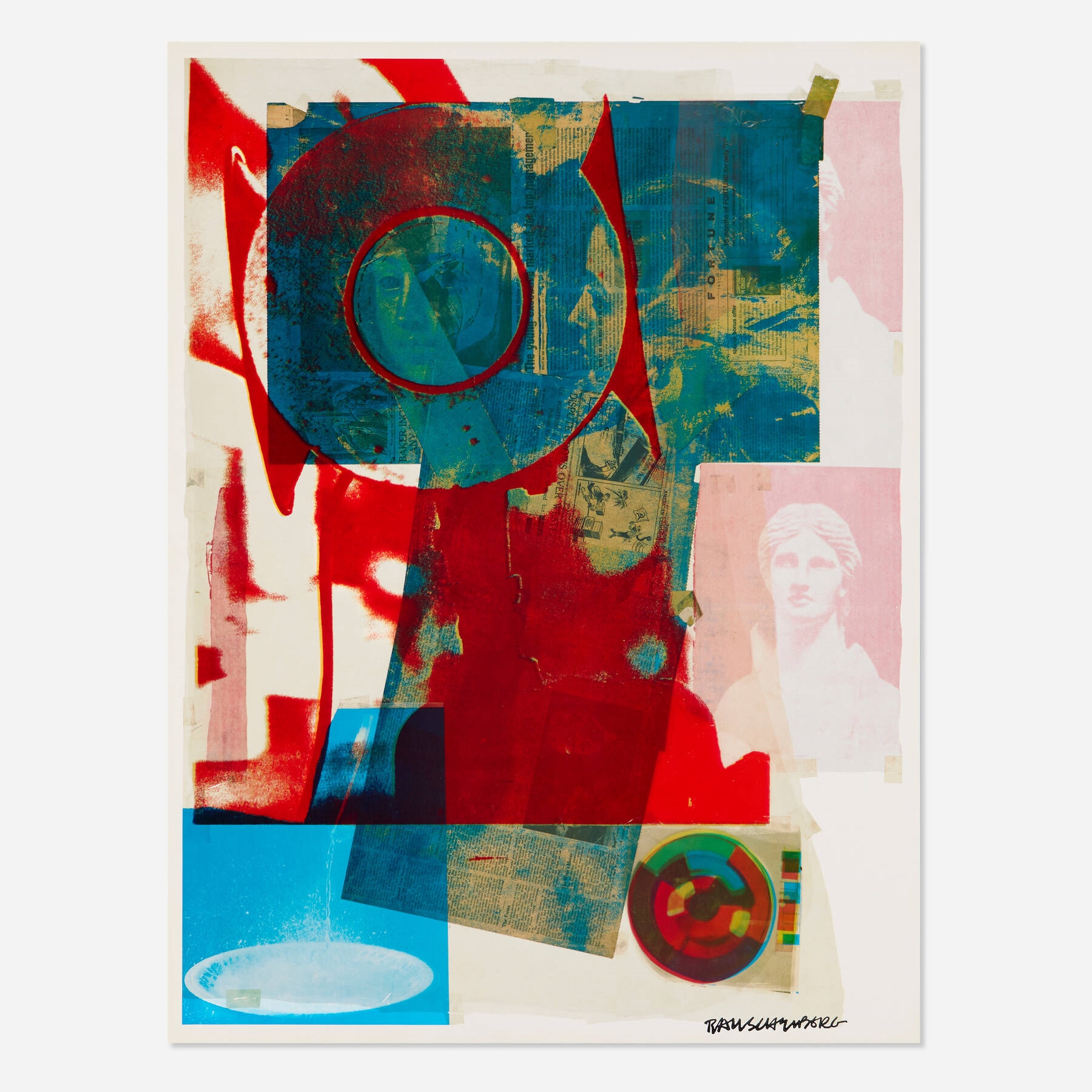 Robert Rauschenberg | Local Quarry One (1968) | MutualArt