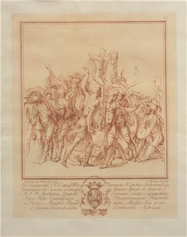 Scena di battaglia, 1784 e succ - Stefano Mulinari