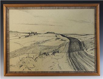 The Buxton Rd At Morridge End - Leslie Gilbert