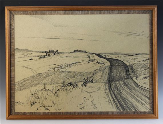 The Buxton Rd At Morridge End - Leslie Gilbert