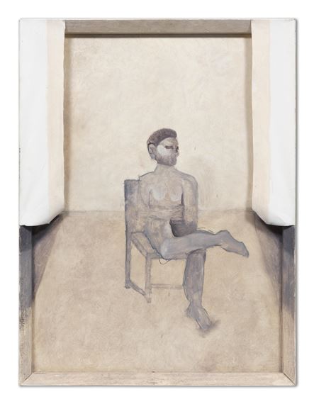 Lee Smith | Seated Figure on Chair (2022) | MutualArt