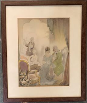 parlour scene - William Fel