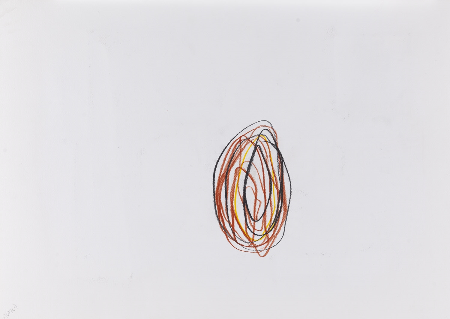 Artwork by Tomasz Ciecierski, Bez tytułu, 2019, Made of kolaż, rapidograf, fotografia/karton