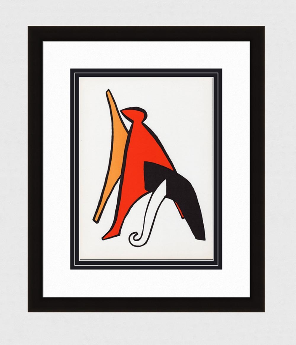 Artwork by Alexander Calder, Stabiles, Made of Color lithograph