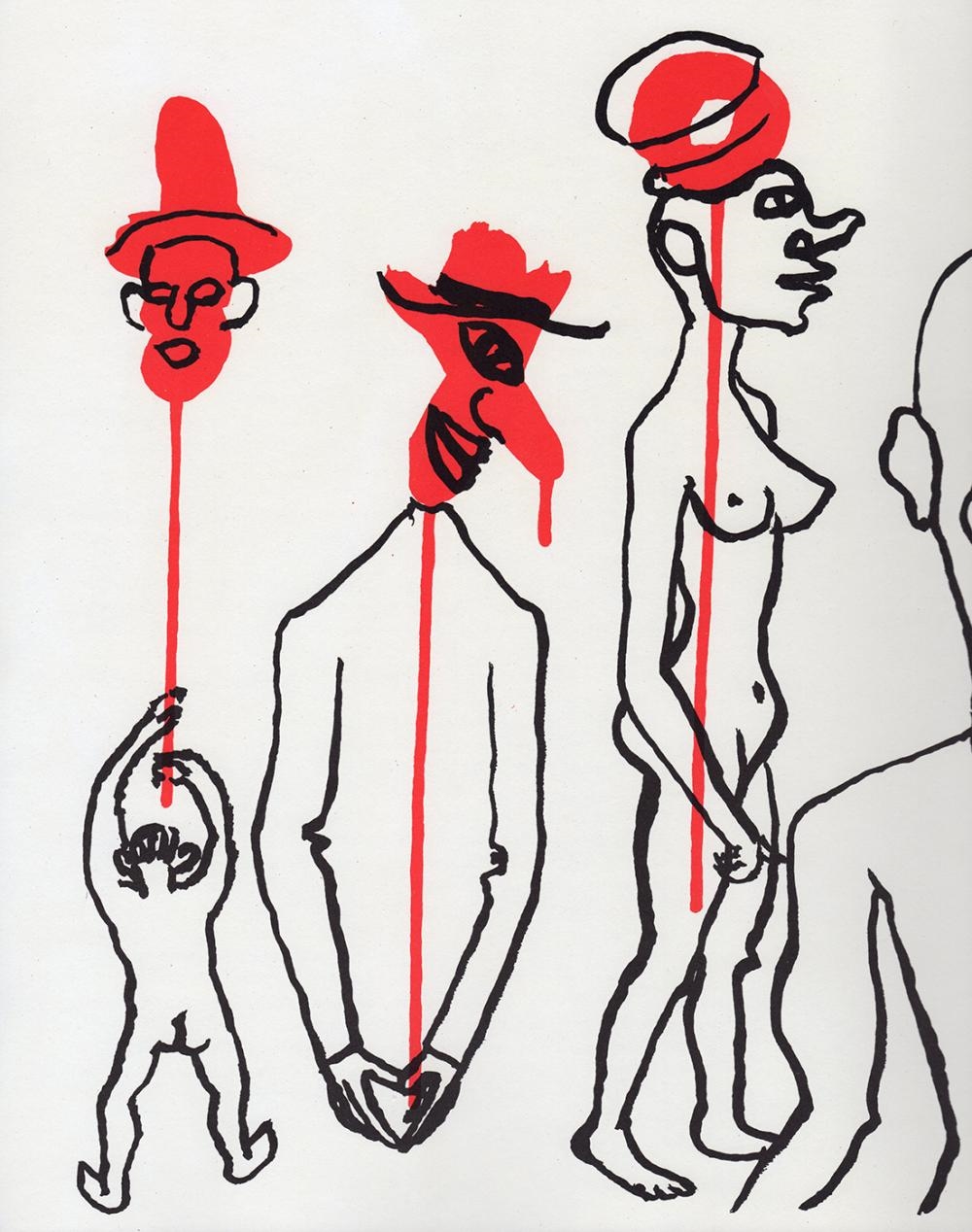 Artwork by Alexander Calder, Composition III, Made of Color lithograph