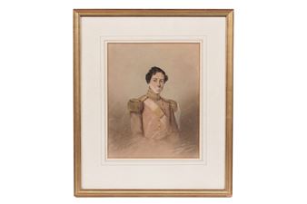 Portrait of an Officer - Firmin Salabert