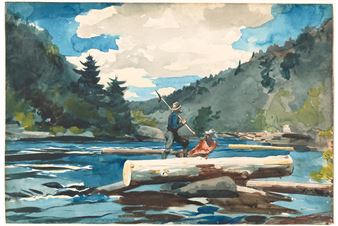 National Gallery of Art Exhibits American Landscapes in Watercolor from the Corcoran Collection