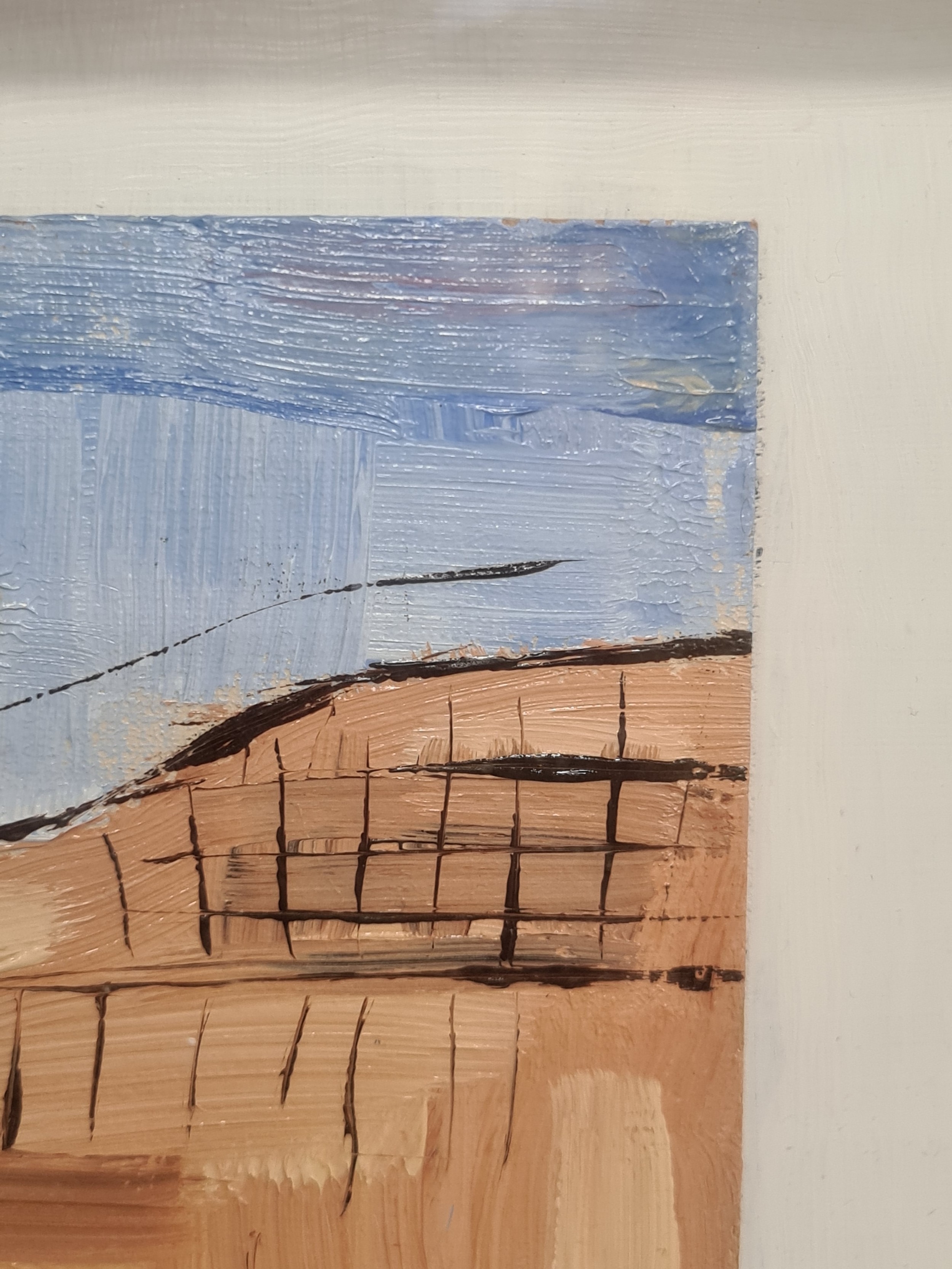 Artwork by Brian Walsh, Brian Breathnach / B Walsh, Made of oil on board