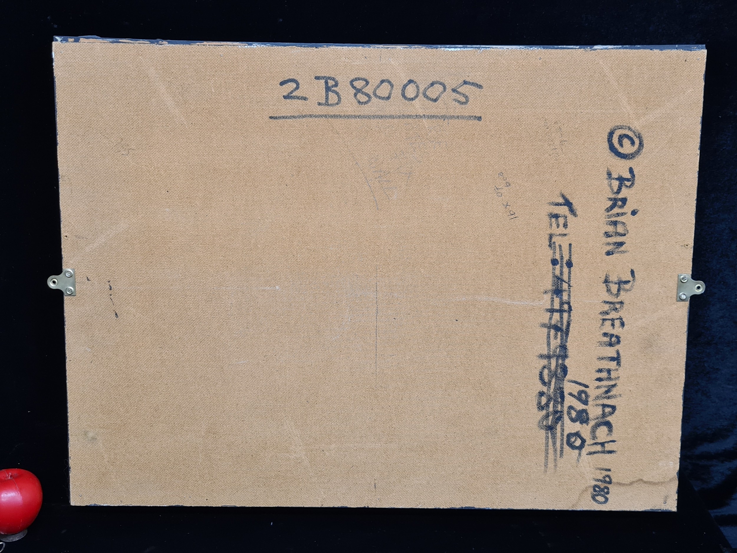 Artwork by Brian Walsh, Brian Breathnach / B Walsh, Made of oil on board