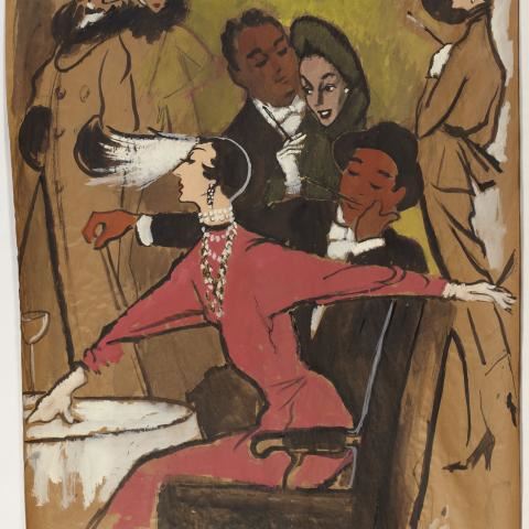 LeRoy Neiman: A Keen Observer of Style - Kent State University Museum