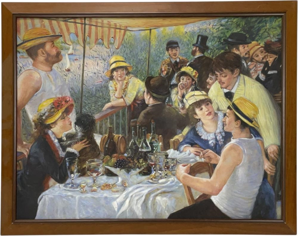 Pierre-Auguste Renoir | Luncheon of the Boating Party | MutualArt
