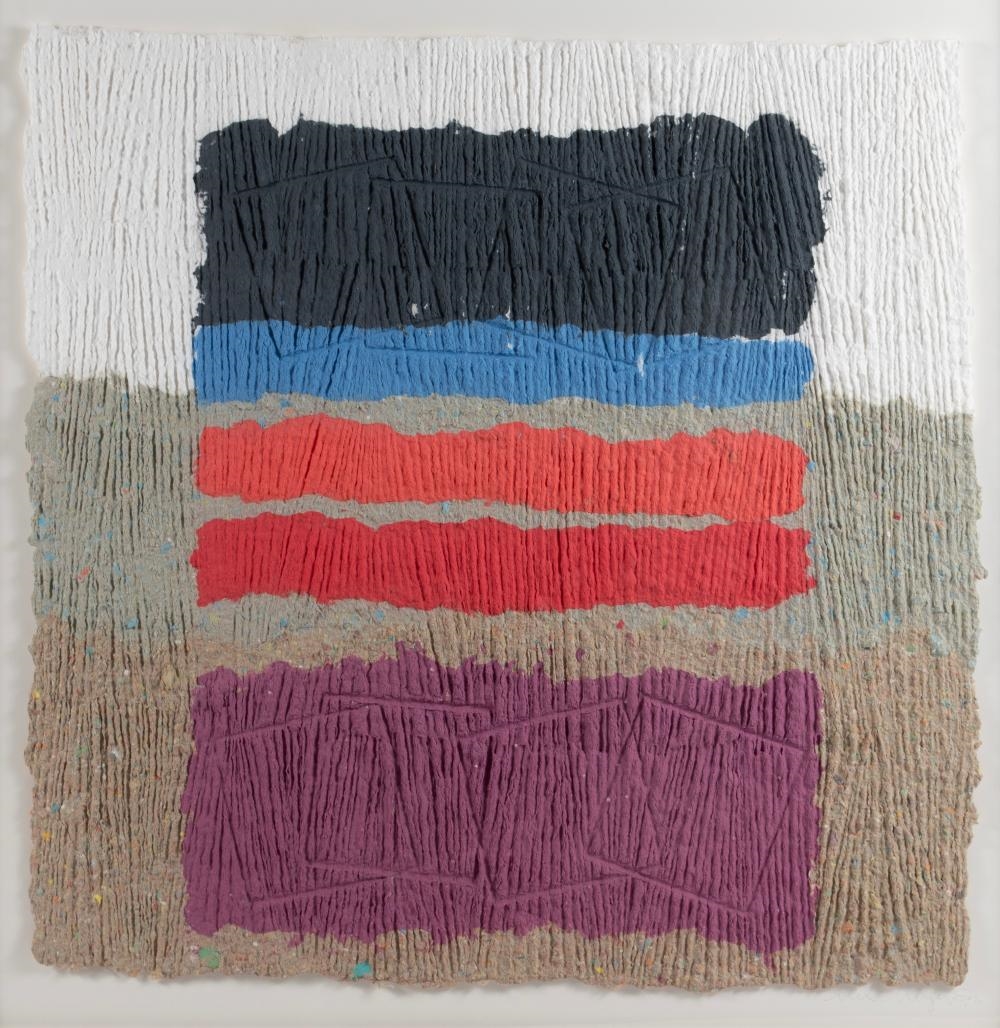 Artwork by Brother Mel Meyer, Untitled, Made of Handmade colored paper