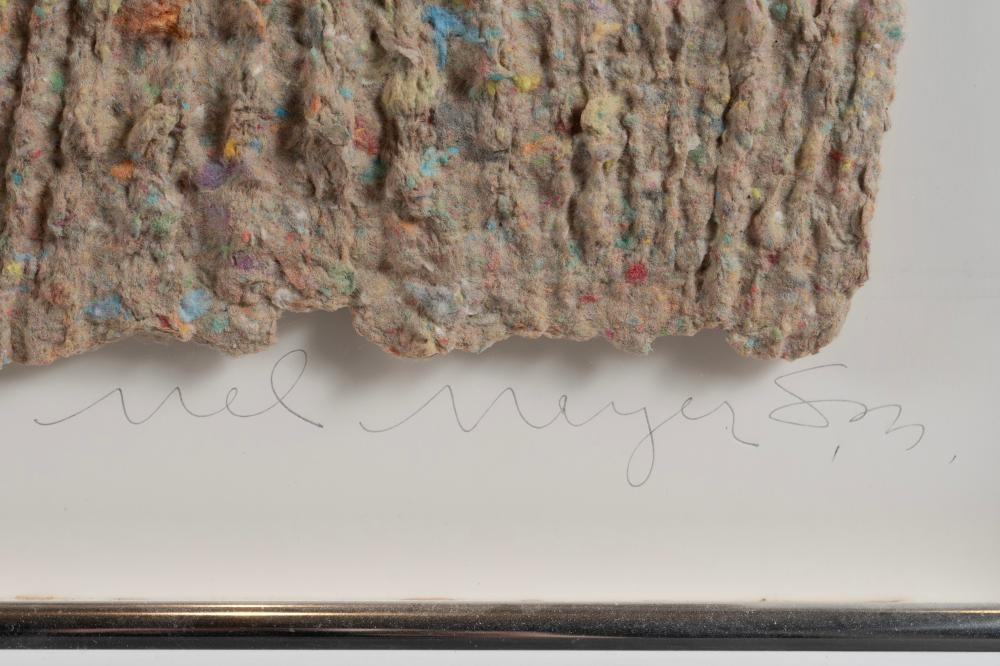 Artwork by Brother Mel Meyer, Untitled, Made of Handmade colored paper