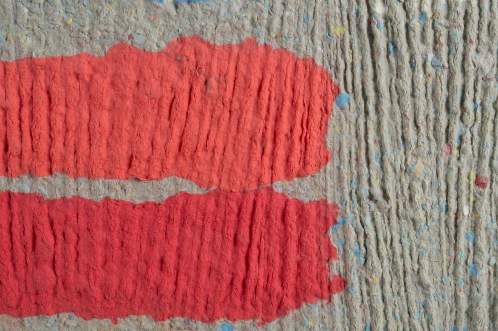 Artwork by Brother Mel Meyer, Untitled, Made of Handmade colored paper