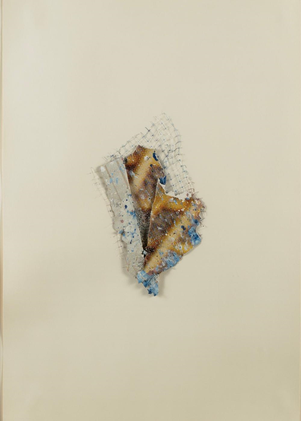 Artwork by Sue Eisler, Series V2, Made of Mixed media collage