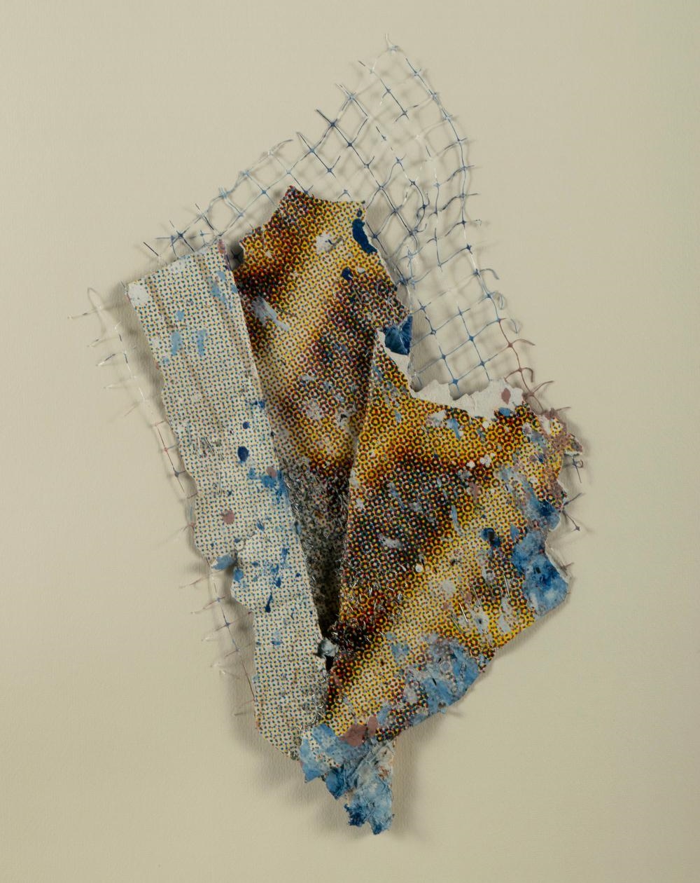 Artwork by Sue Eisler, Series V2, Made of Mixed media collage