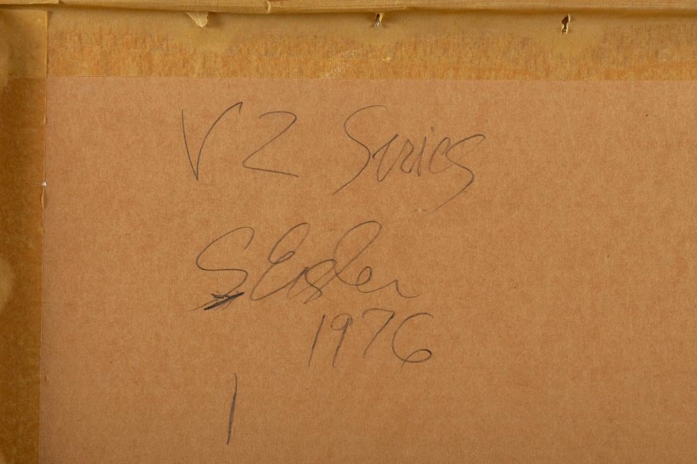 Artwork by Sue Eisler, Series V2, Made of Mixed media collage