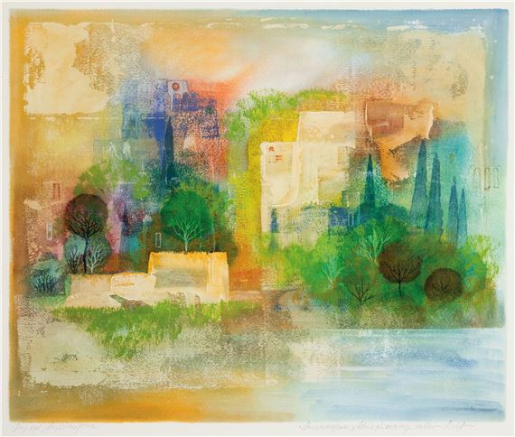 Adriad mood full of light - Ernst Peter Rade