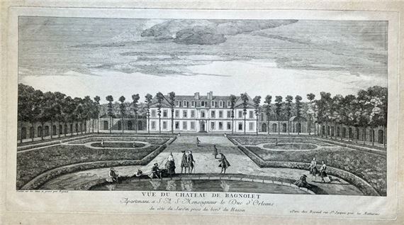 Jacques Rigaud | Vüe du Château de BAGNOLE (1720 - 1730) | MutualArt