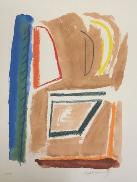 Albert Ráfols-Casamada | CASAMADA RAFOLS Albert Lithograph signed lower ...