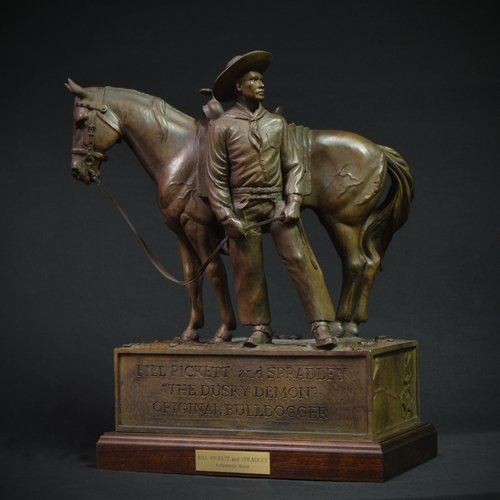 "Bill Pickett and Spradley" by LaQuincey Reed