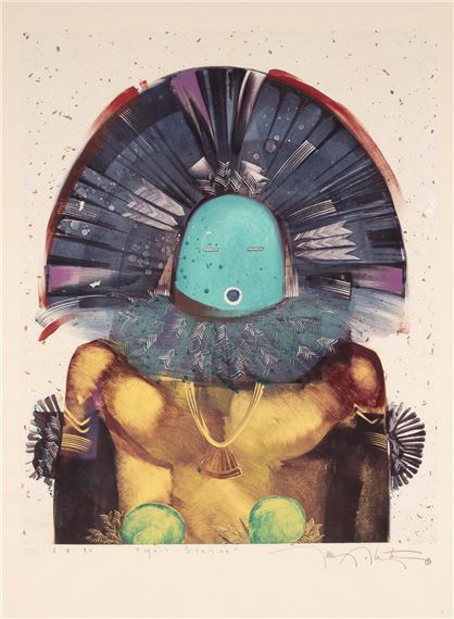 Tony Abeyta | Tony Abeyta Santa Fe Signed Indian Market