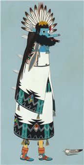 Untitled (Katsina - Johnny Secatero