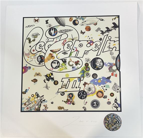 Richard Drew | Led Zeppelin III album pin wheel | MutualArt
