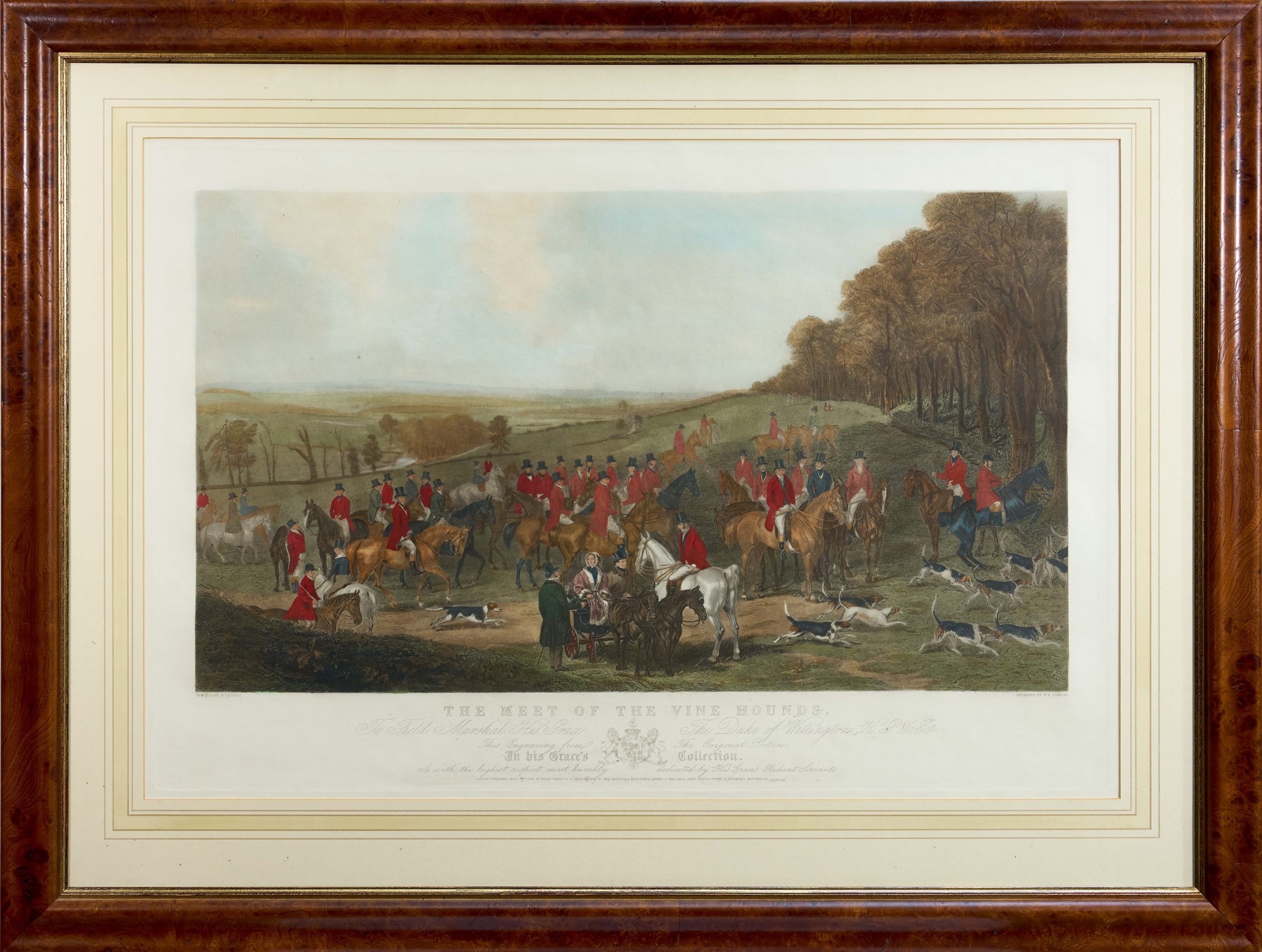 Henry Calvert | The Meet of the Vine Hounds (1844) | MutualArt