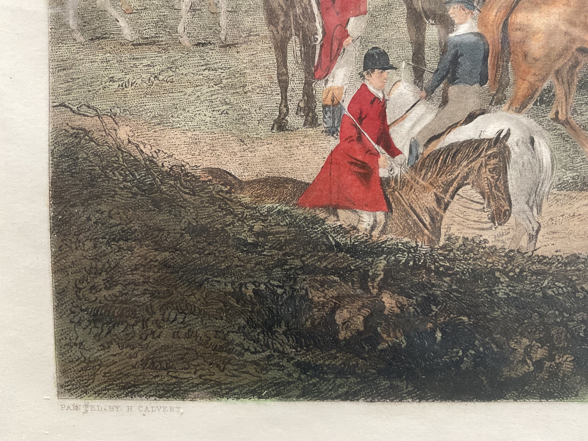 Henry Calvert | The Meet of the Vine Hounds (1844) | MutualArt