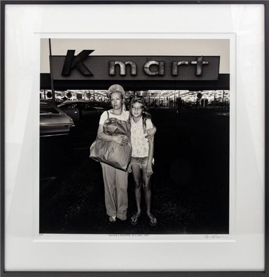 Mother and Daughter at Kmart, 1976 - Roger Minick