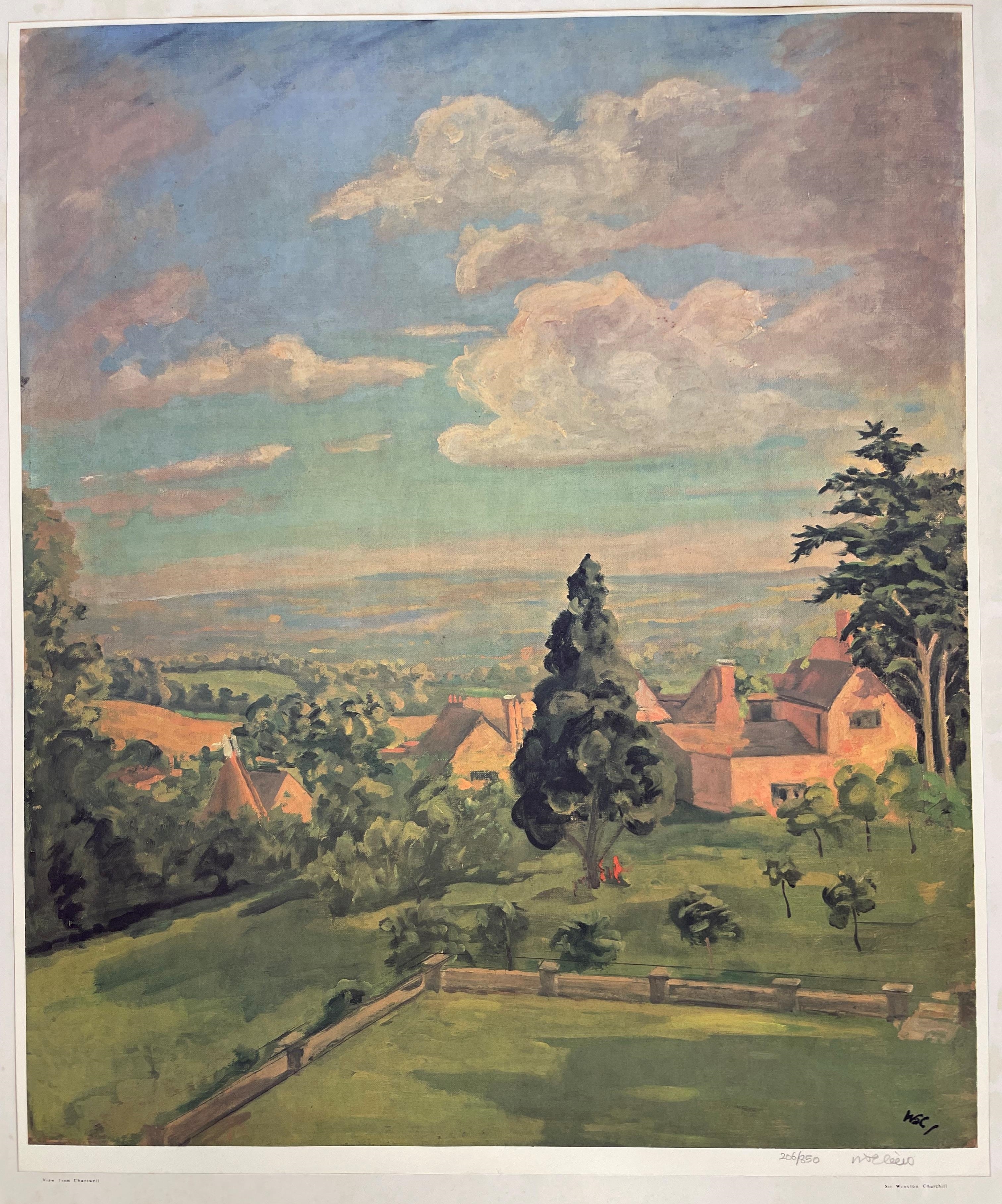 Sir Winston Churchill | View from Chartwell (1979) | MutualArt