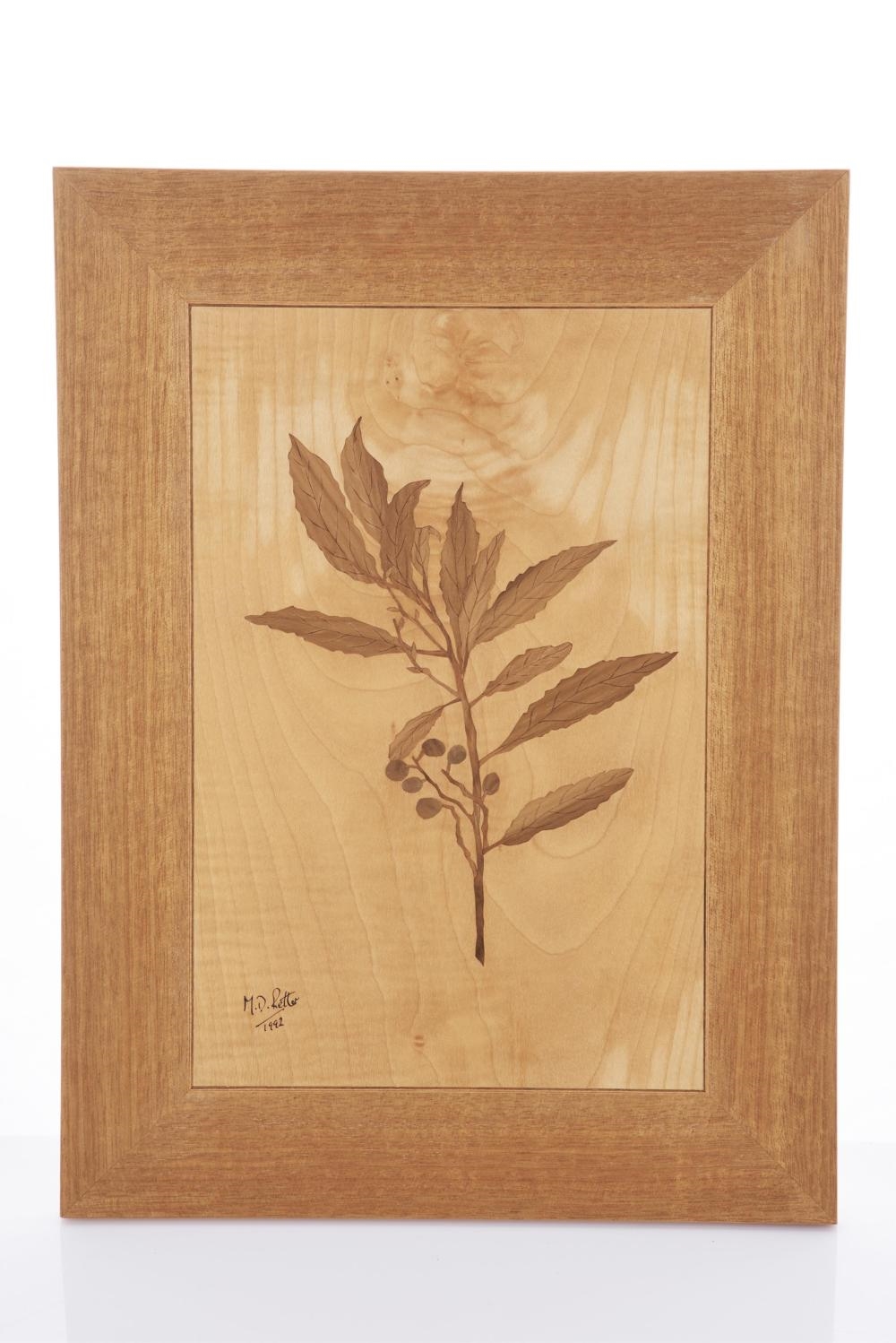Artwork by Michael Retter, Blueberry Ash, Made of Marquetry