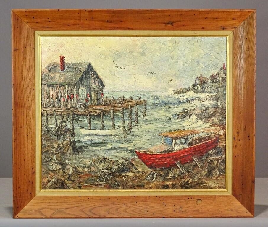 Artwork by Louis F Pelky, Lobermans Cove, Made of Painting