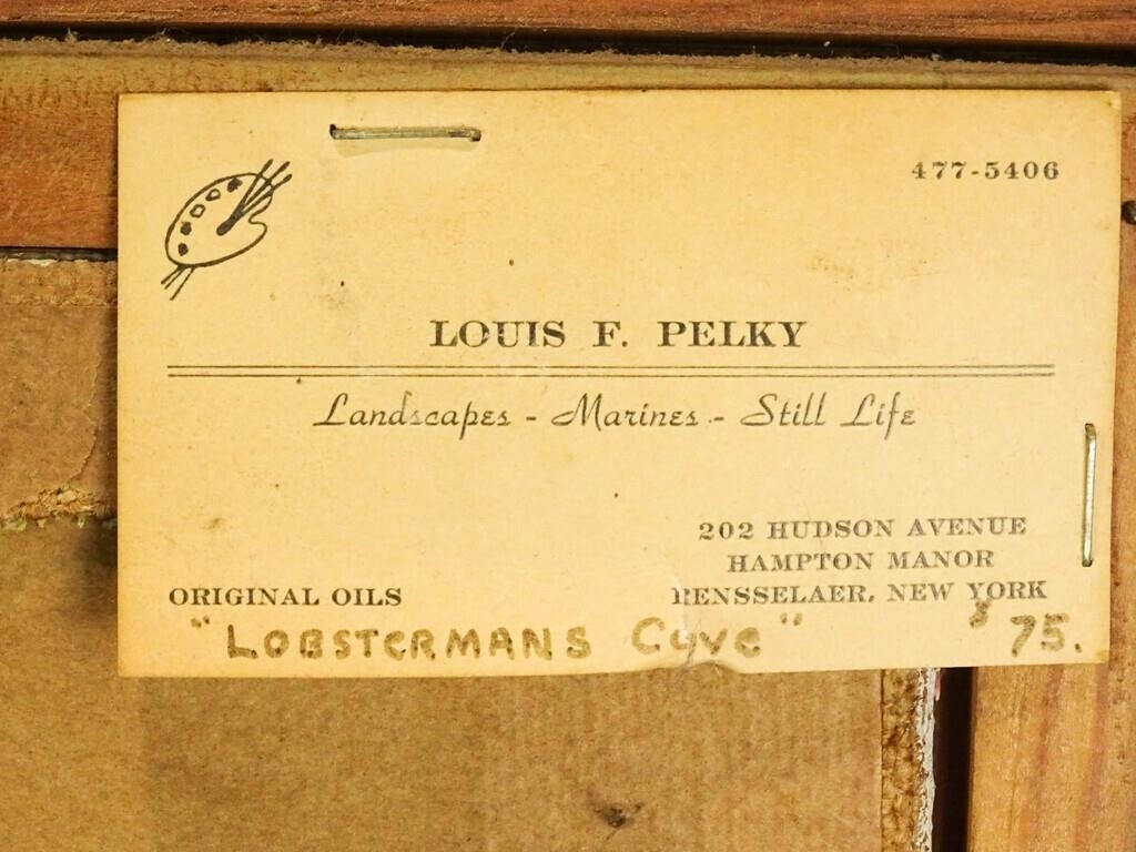 Artwork by Louis F Pelky, Lobermans Cove, Made of Painting