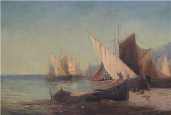 VELEROS EN LA COSTA - M. Day