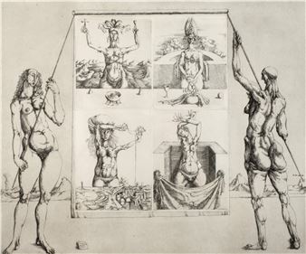 Weibliche Akte - Gisela Breitling