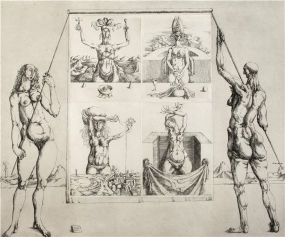 Weibliche Akte - Gisela Breitling