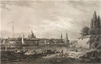 Ansicht von Dresden - Christian Gottlob Hammer
