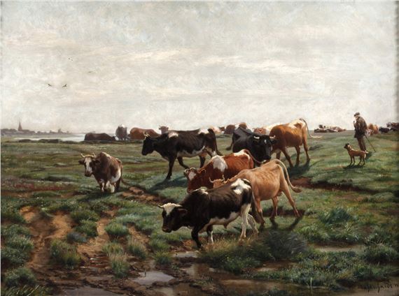 Kühe im Warnowmoor - Max Stahlschmidt