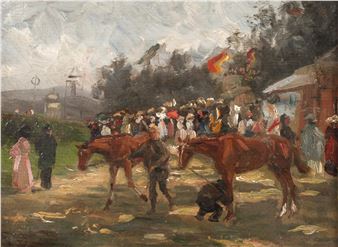 Auf dem Rennplatz - Max Stahlschmidt