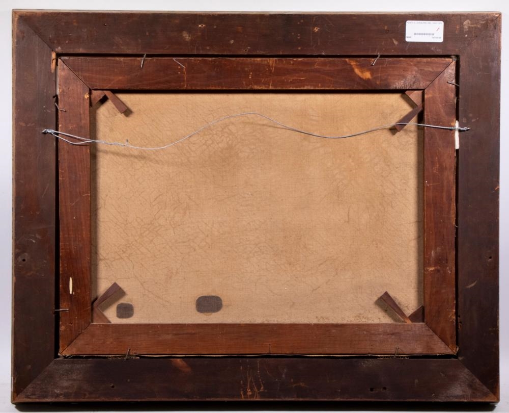 Artwork by Percy Sanborn, Schooner J.P. Merriam, Belfast, Capt. Isaac Clark, Master, 1872, Made of oil on canvas