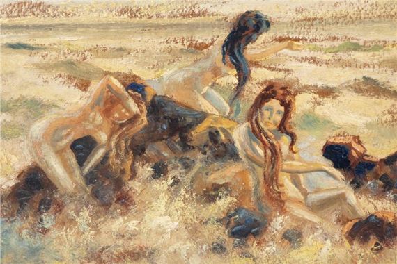 Louis Michel Eilshemius | Sirens Luring a Ship to its Doom | MutualArt