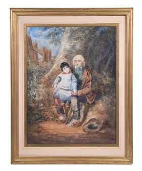 WILHELM BOUWMAN (19TH C. NETHERLANDS) - Wilhelm Baumann